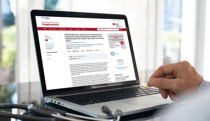 European Heart Journal:&nbsp;Der Einsatz von Impella® Herzpumpen über das Herzkatheterlabor hinaus: Herausforderungen und klinische Needs
