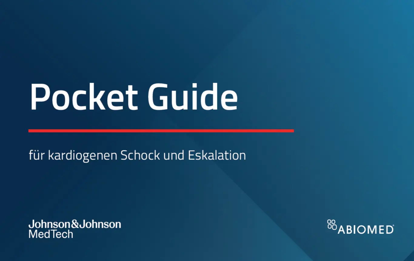 Pocket Guide "Kardiogener Schock & Therapieeskalation" media custom image